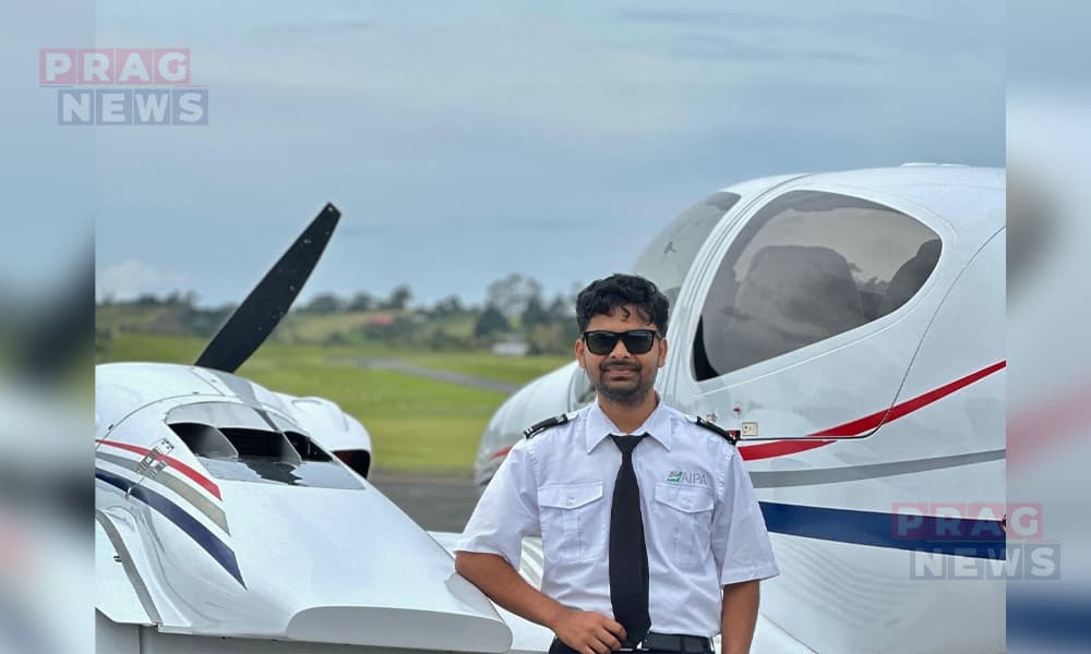 Tripura Youth Realizes Dream of Becoming Commercial Pilot